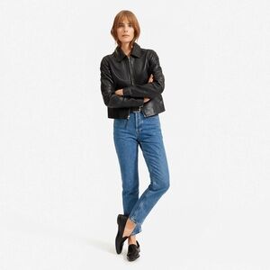 Everlane The Modern Leather Jacket xxs